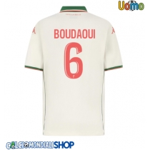 Maglie da calcio OGC Nice Hicham Boudaoui #6 Seconda Maglia 2025-26 Manica Corta